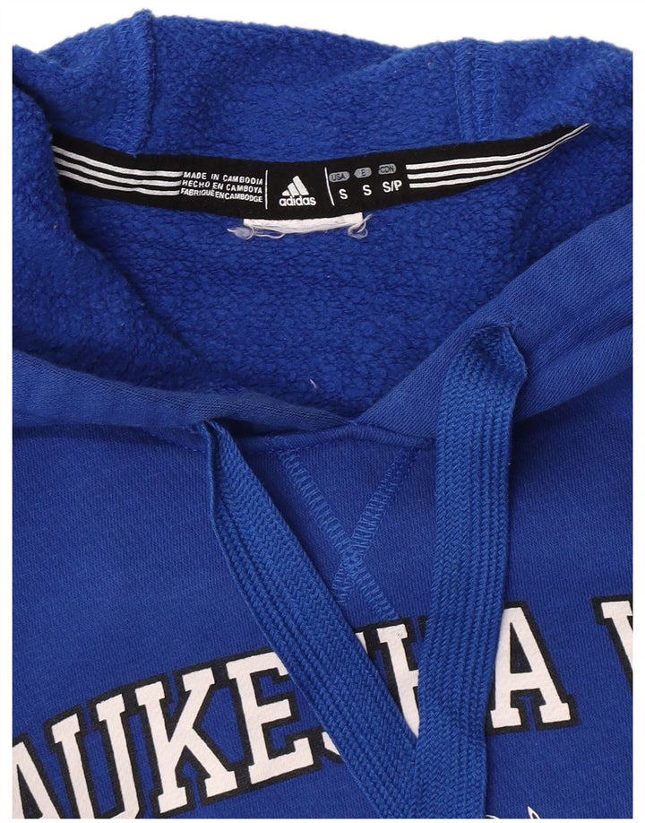 Jumper Adidas Wolverines Graphic Hoodie pentru bărbați, albastru mic