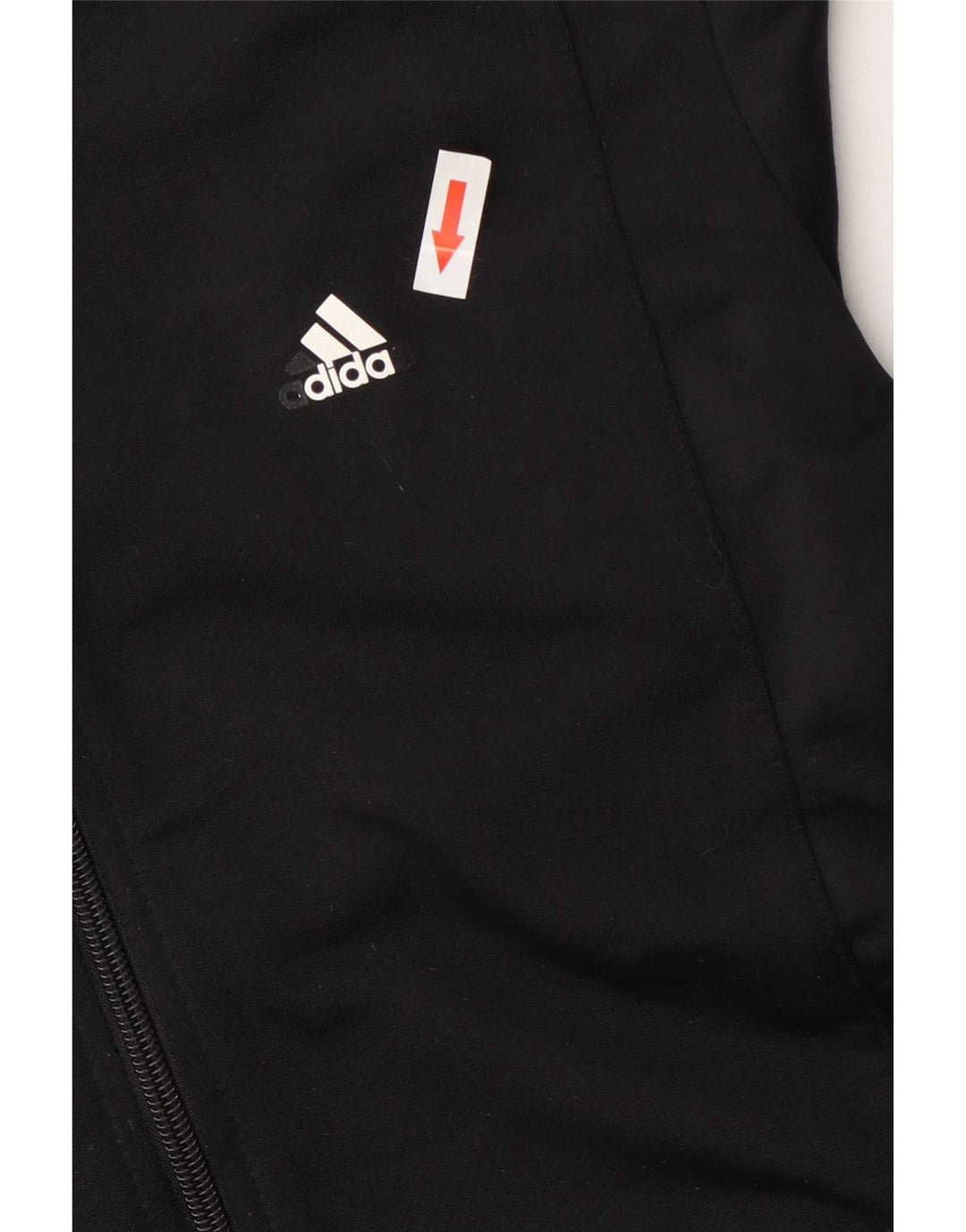 Jachetă de trening pentru femei Adidas UK 8/10 Poliester negru mic
