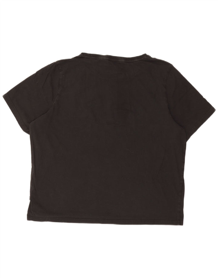 PUMA Mens Graphic T-Shirt Top 2XL Black