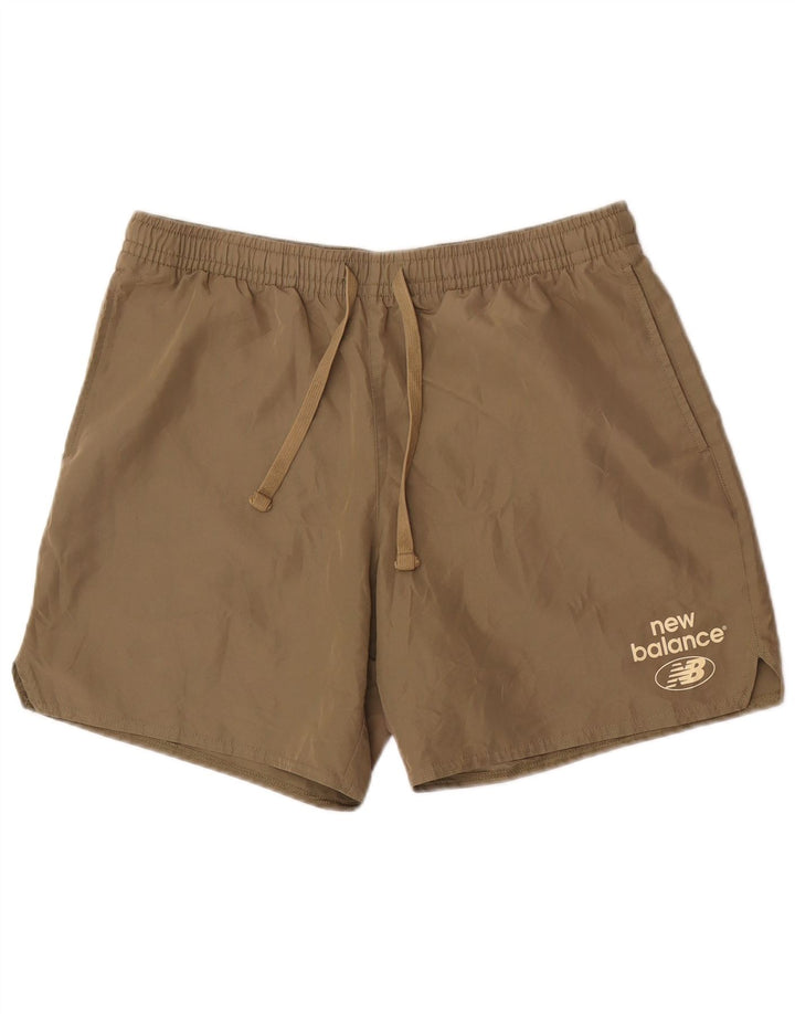 Pantaloni scurți de înot pentru bărbați New Balance Poliester kaki mari