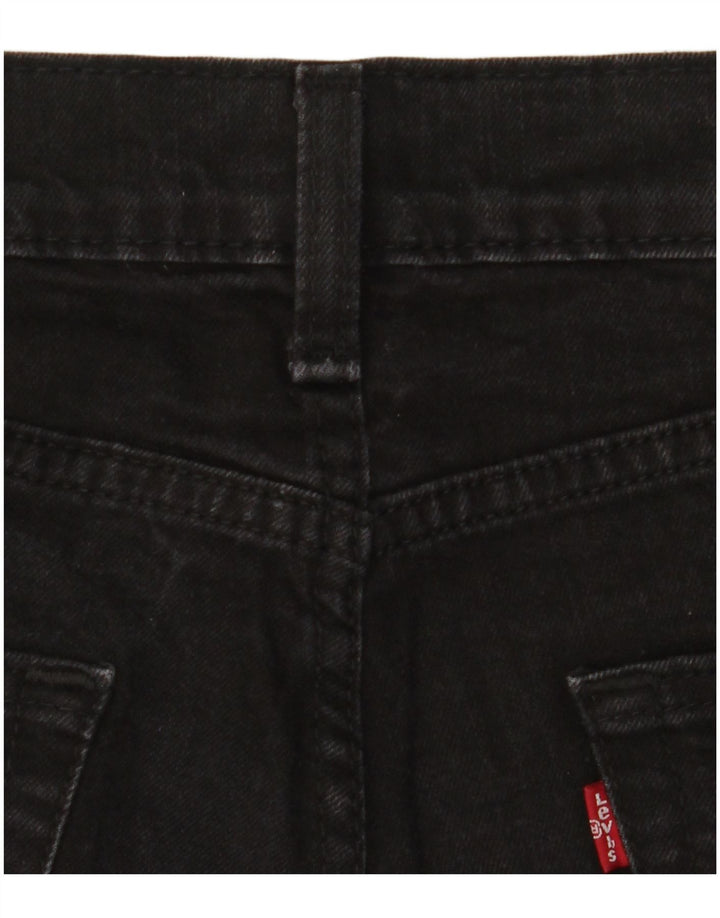 Blugi drepti pentru bărbați Levi's 505 W34 L30 bumbac negru