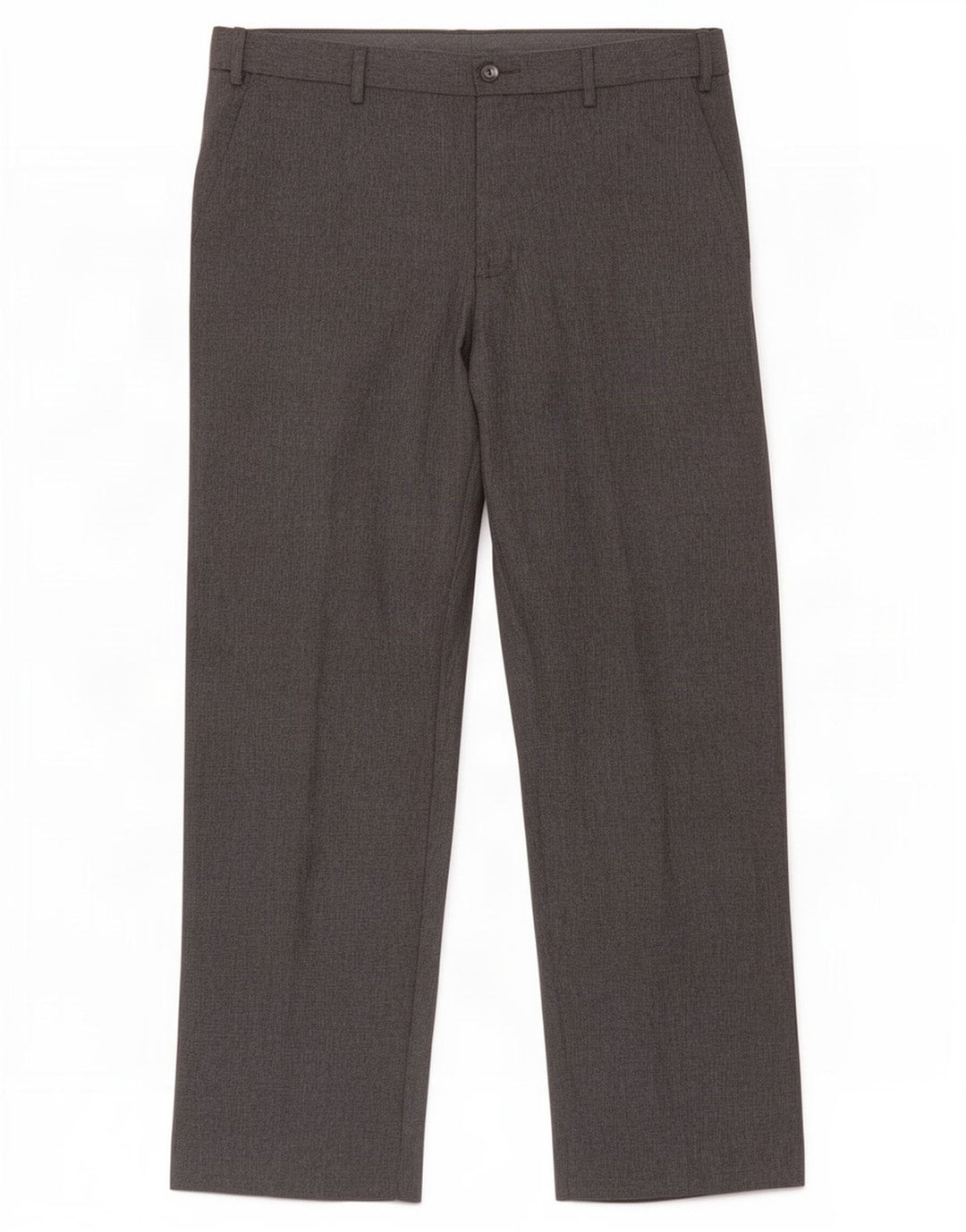Pantaloni de costum obișnuiți pentru bărbați Marks & Spencer L34 L31 poliester gri