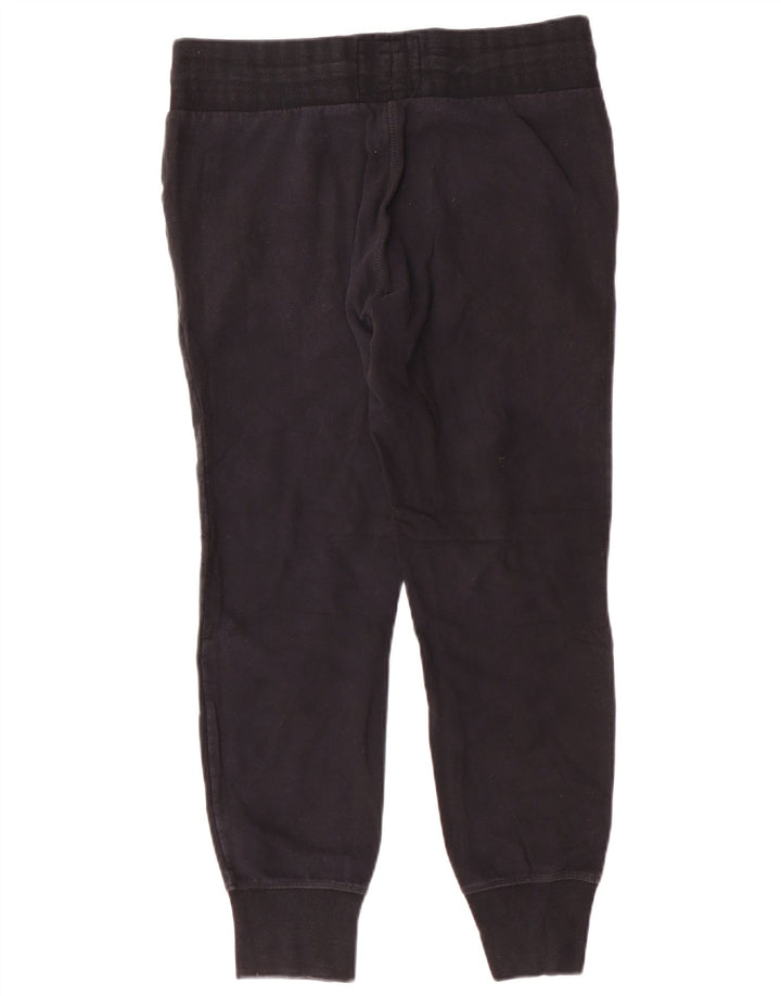 JACK WILLS Pantaloni de trening grafic pentru femei Pantaloni de jogging UK 12 Medium Black