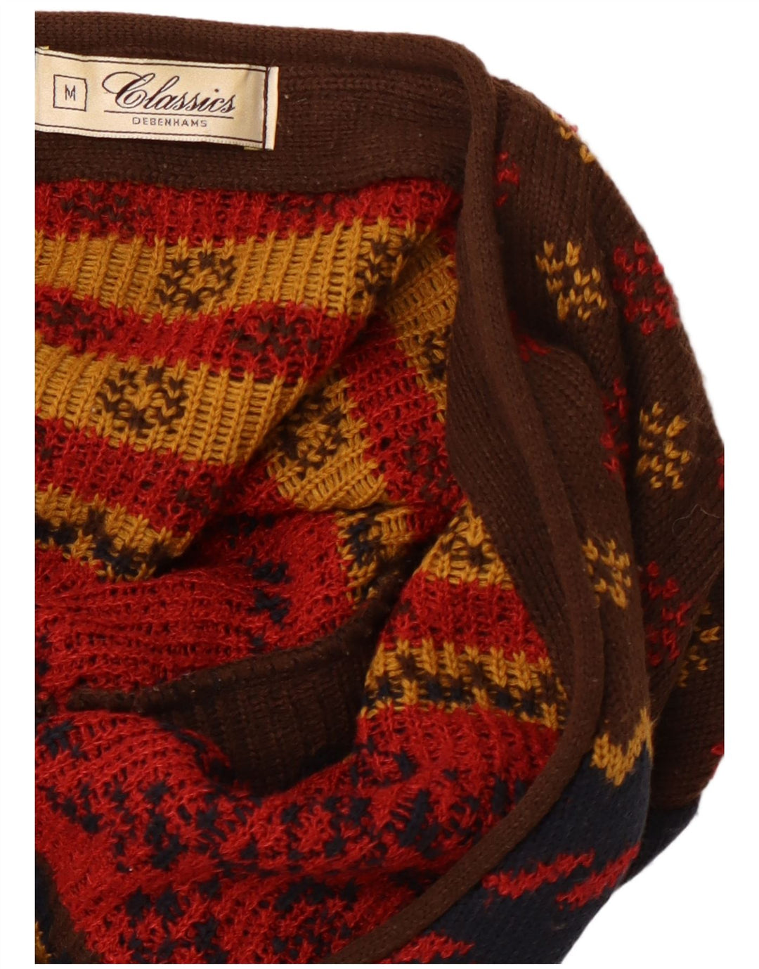 CLASSICS Pulover cardigan pentru femei UK 14 Medium Multicolor Crăciun