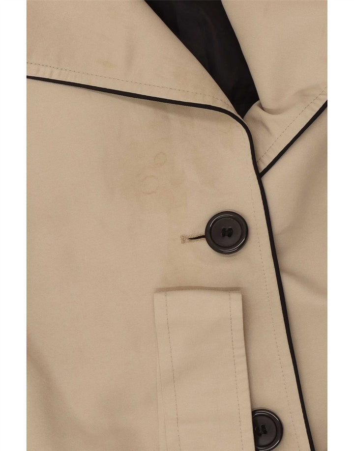 Trench pentru femei Marks & Spencer UK 20 2XL Bej Poliester
