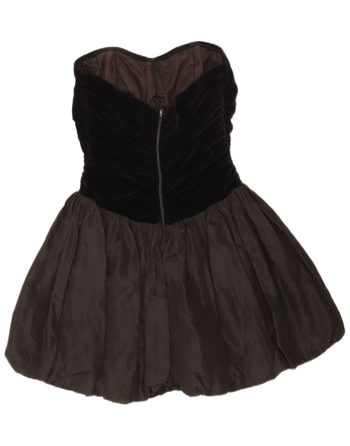Rochie fără bretele pentru femei Aria UK 10, negru, colorblock