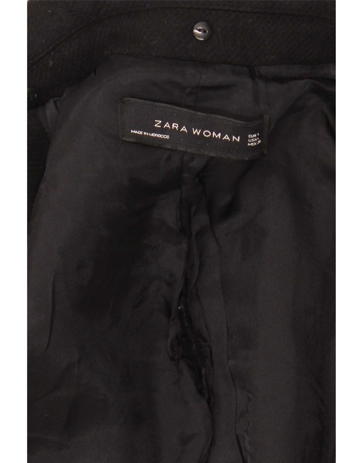 Pardesiu pentru femei Zara UK 14 mare negru