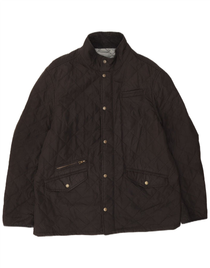 Jachetă matlasată Blue Harbour pentru bărbați Marks & Spencer UK 42 XL Poliester negru