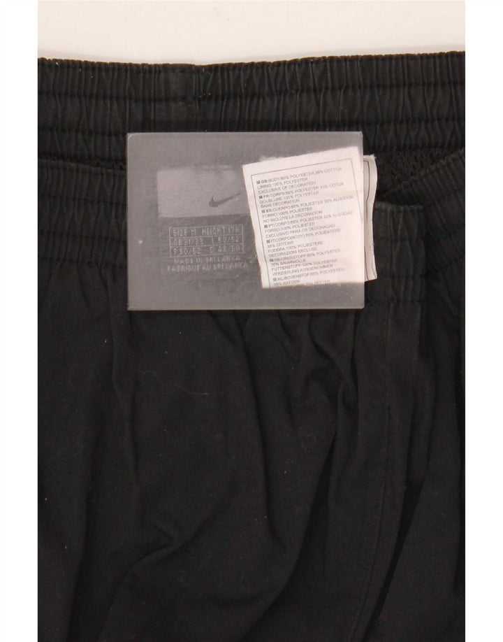 Pantaloni scurți sport Bermude Nike pentru bărbați, poliester negru mediu