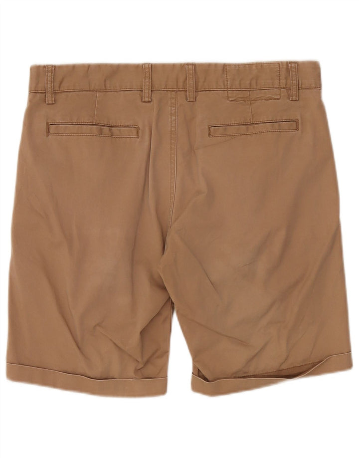Sun68 Pantaloni scurți chino pentru bărbați W34, bumbac maro mare