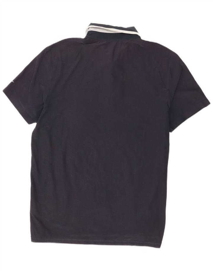 Tricou polo Nike pentru bărbați Dri Fit, mare, poliester bleumarin