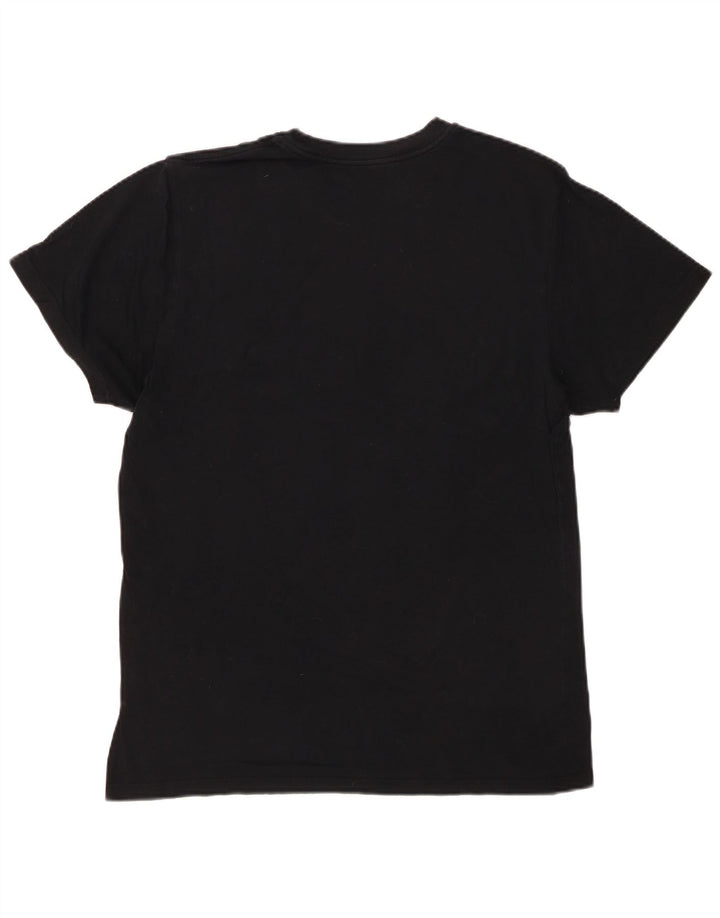 Tricou grafic personalizat VANS pentru bărbați Top, bumbac mediu negru