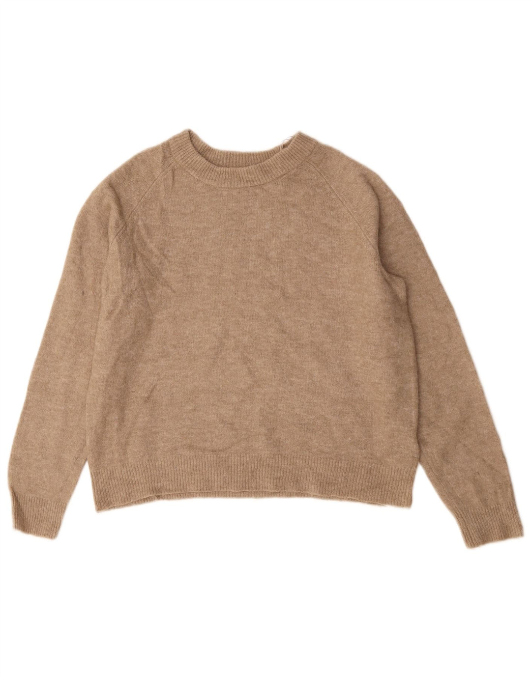 Pulover pentru damă Zara, cu gât de barcă, UK 14 Medium Bej Poliamidă