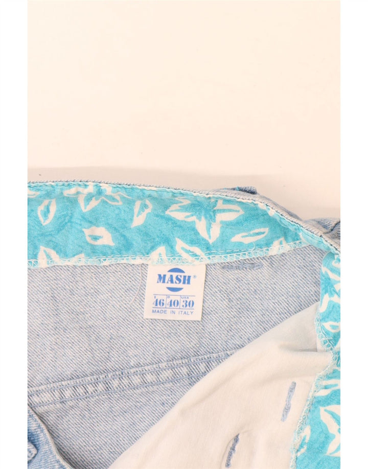 Blugi conici pentru femei Mash IT 46 Large W30 L30 Blue Bumbac