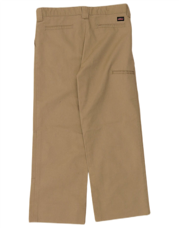 Pantaloni cargo drepti pentru băieți Dickies 13-14 ani L30 L25 Bej Poliester