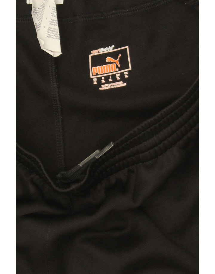 PUMA Womens Capri Tracksuit Trousers UK 18 XL Black Polyester Vintage Puma and Second-Hand Puma from Messina Hembry 
