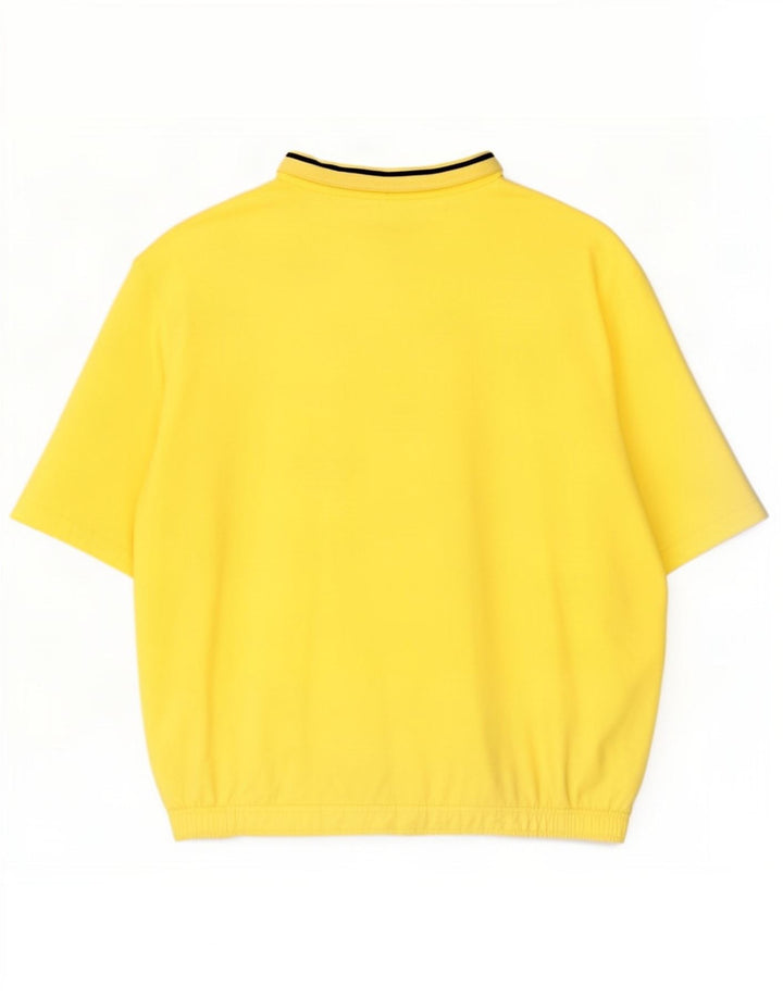 Cămașă cu mânecă scurtă Polo Ralph Lauren pentru bărbați, poliester galben XL