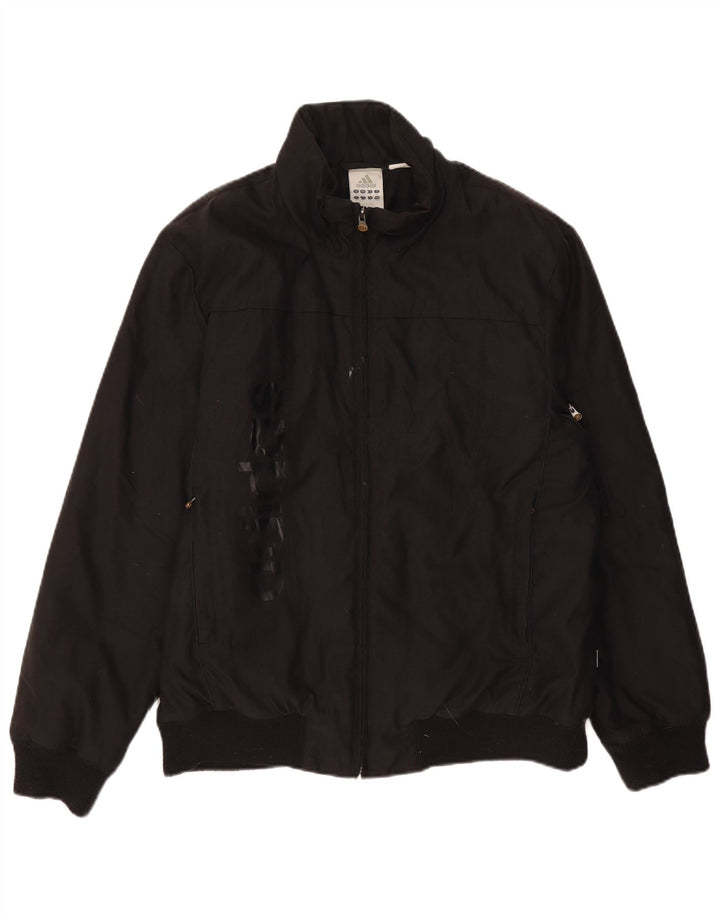 Jachetă bomber grafică ADIDAS pentru bărbați UK 38 Poliamidă neagră medie