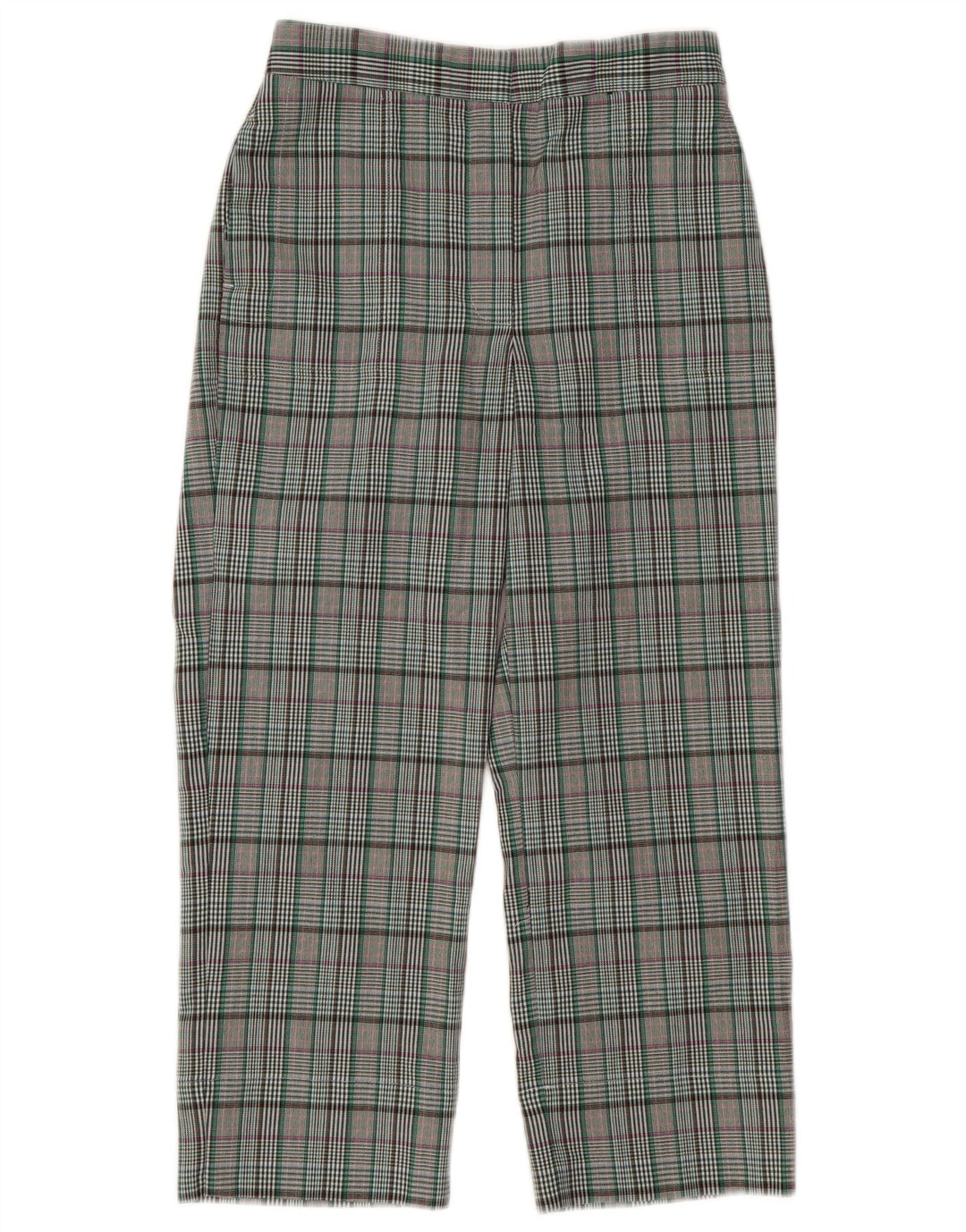 MARKS & SPENCER Pantaloni tăiați pentru femei UK 8 Small W28 L24 Gri