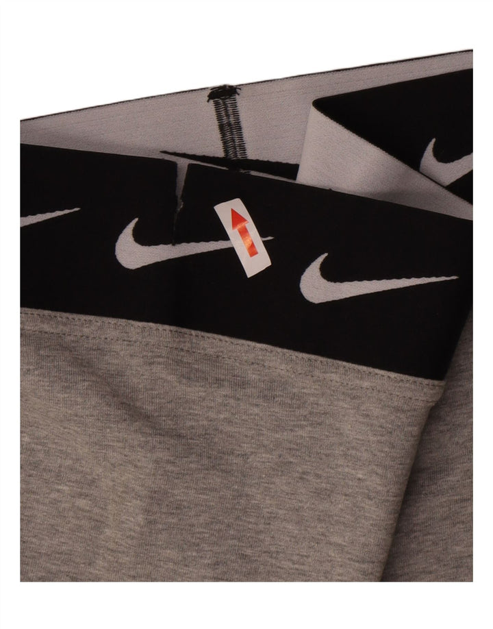Leggings grafic Nike pentru femei UK 14, mare, gri bumbac