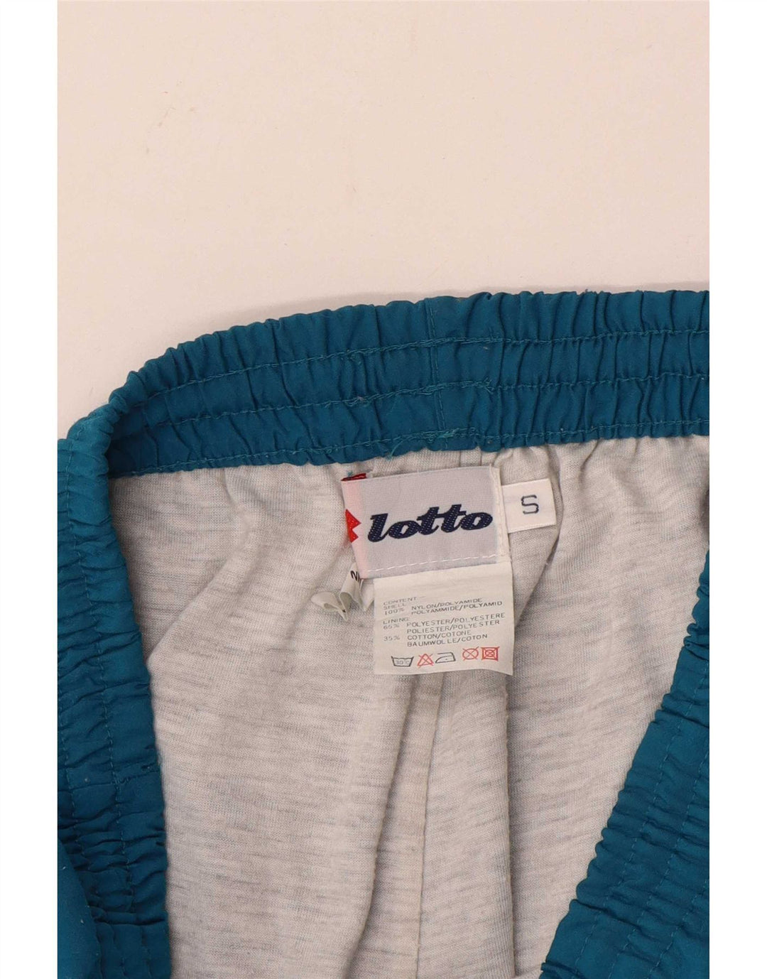 Pantaloni de trening pentru bărbați Lotto Pantaloni de jogging Mici, albastru, nailon