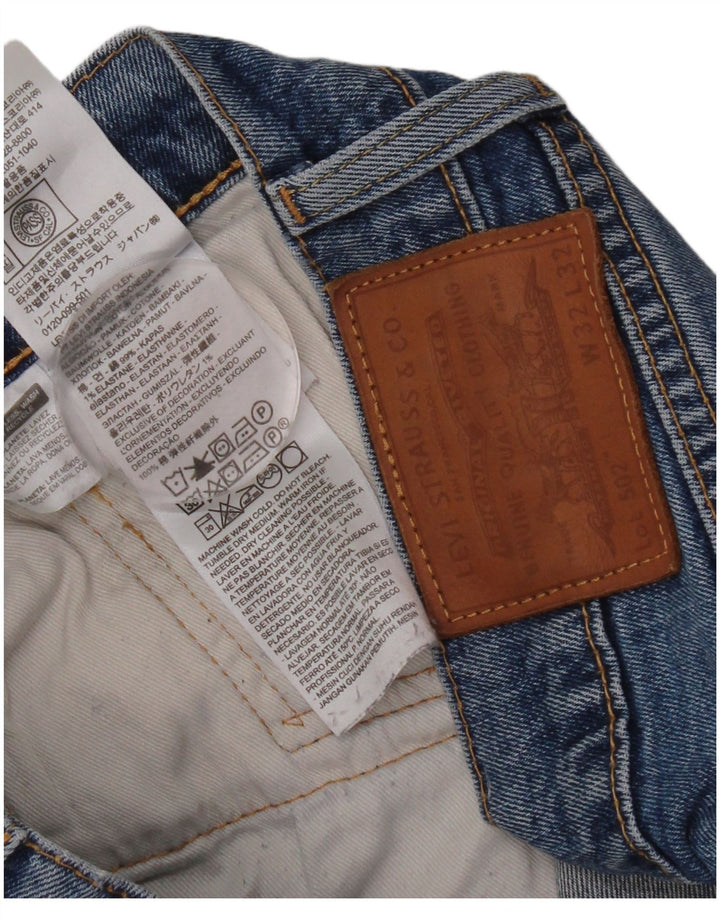 Blugi drepti pentru bărbați Levi's 502 W32 L32 Bumbac albastru