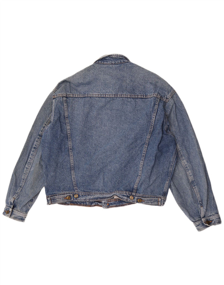 Jachetă de blugi Batwing pentru bărbați Quarry UK 40 Large Blue