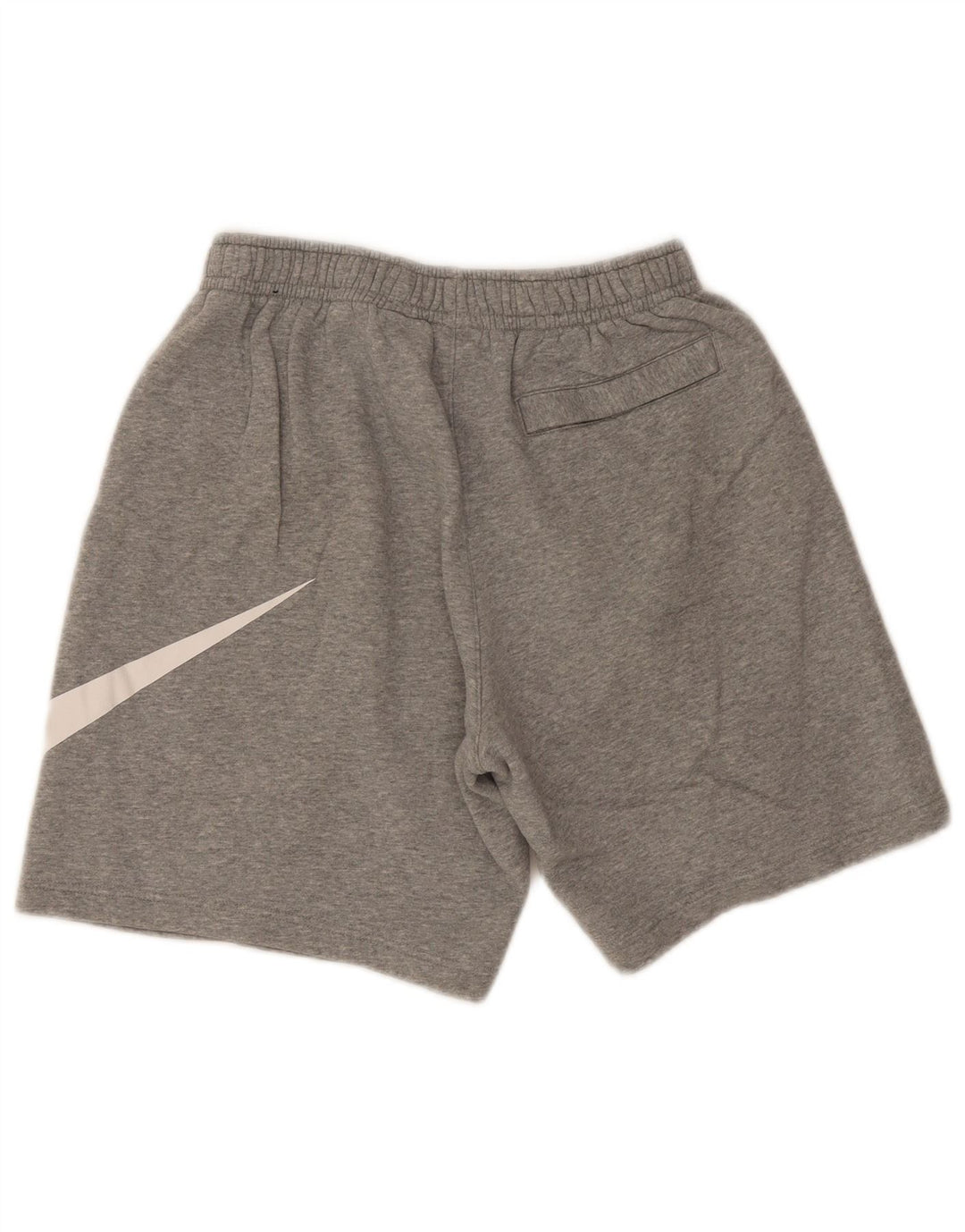 Pantaloni scurți sport grafic Nike pentru bărbați, bumbac, gri mediu