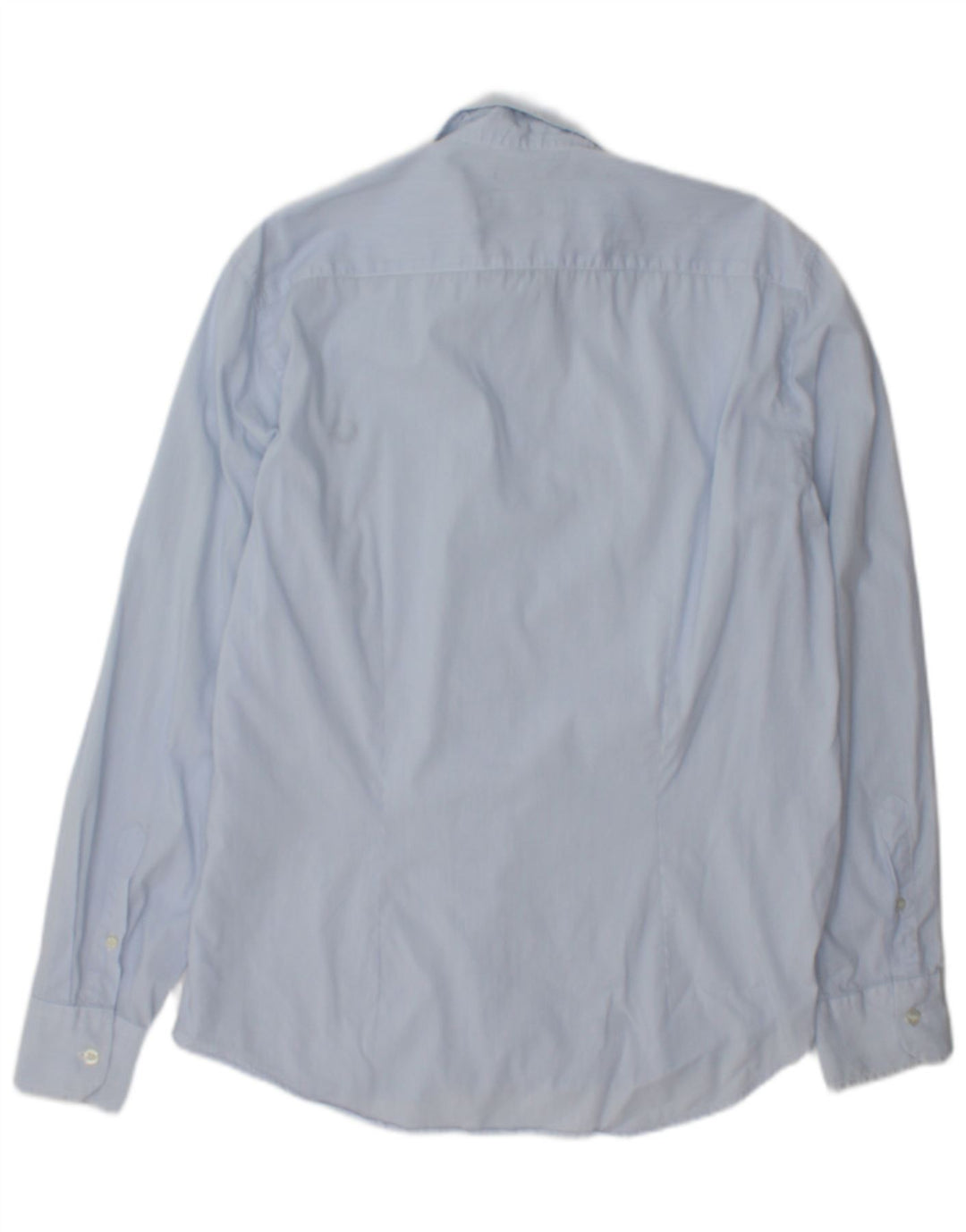 Cămașă pentru bărbați Fred Perry Slim Fit, mare, albastru, bumbac cu dungi