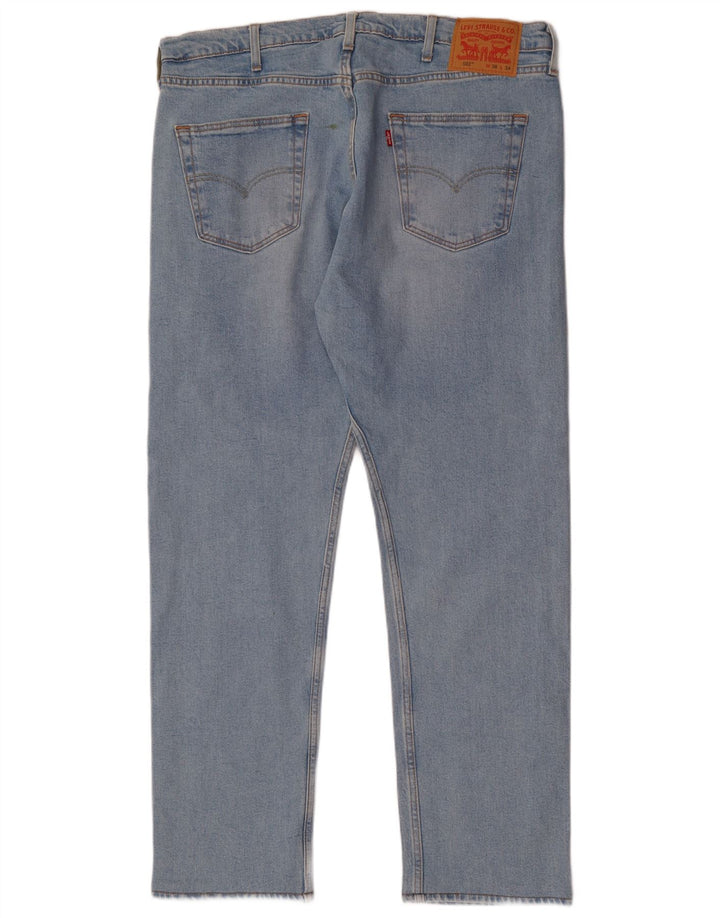 Blugi conici pentru bărbați Levi's 502 W38 L31 Bumbac albastru