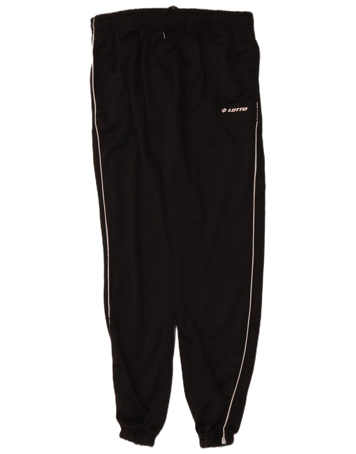 Pantaloni de trening pentru bărbați Lotto Pantaloni de jogging XL Poliester negru