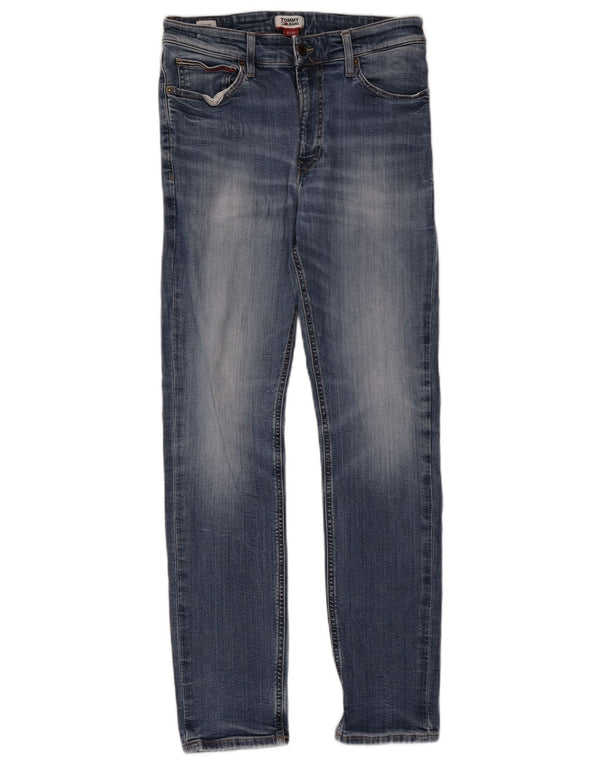 Blugi skinny pentru bărbați Tommy Hilfiger W31 L32 Bumbac albastru