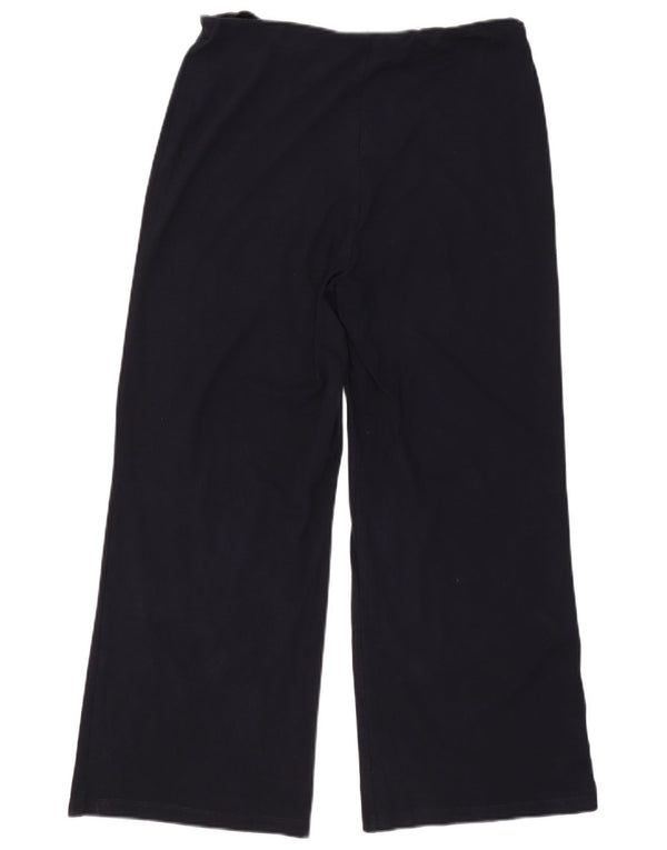 Pantaloni casual pentru femei Marks & Spencer UK 14 Large W34 L28 Bleumarin