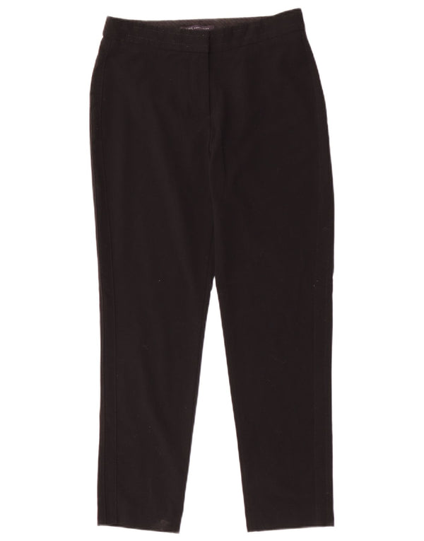 Pantaloni de costum subțiri pentru femei Marks & Spencer UK 8 Small W26 L26 Negru