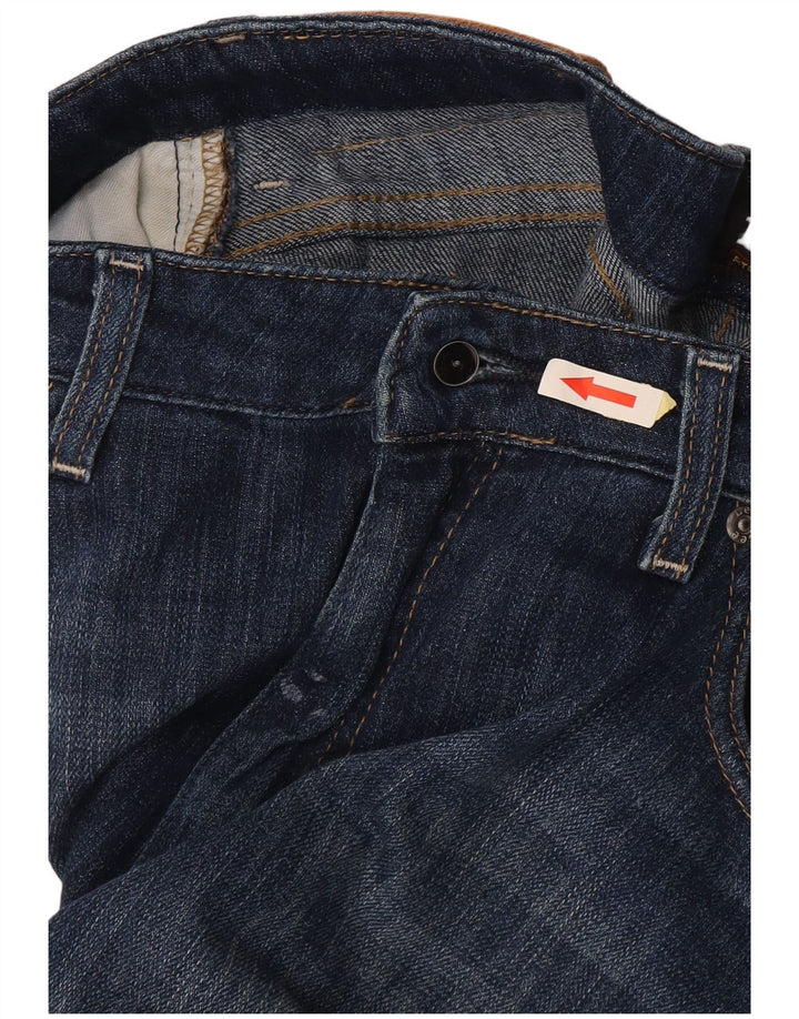Blugi Lee Cameron Straight pentru femei W32 L29 bumbac bleumarin