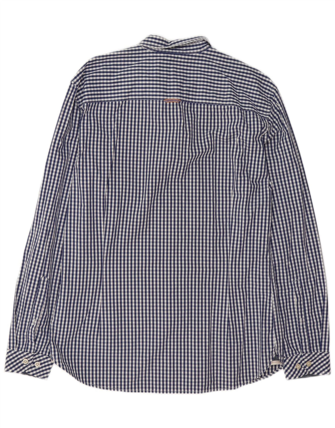 Cămașă pentru bărbați Joules Slim Fit Bumbac Vichy, albastru bleumarin mediu