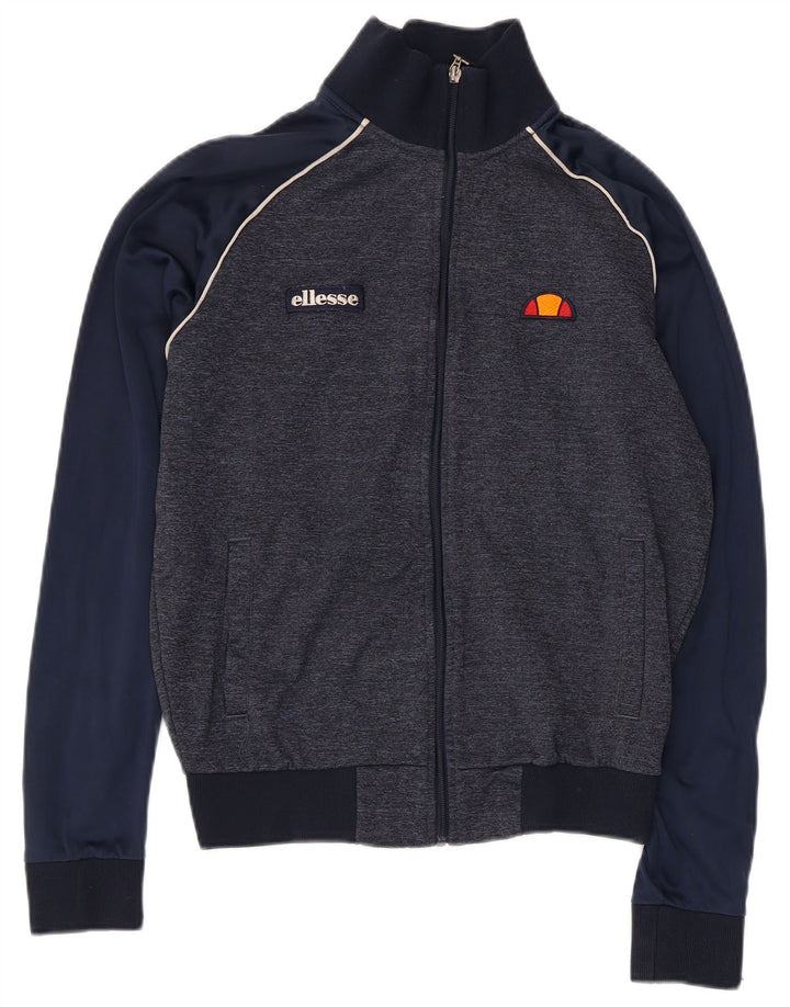Jachetă de trening pentru bărbați Ellesse XS, albastru marin, poliester color bloc