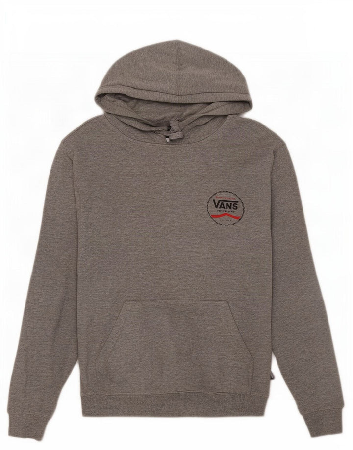Jumper Vans pentru bărbați cu hanocă grafică, mic, gri pătat