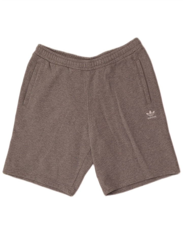 Pantaloni scurți sport adidas pentru bărbați, mari, gri