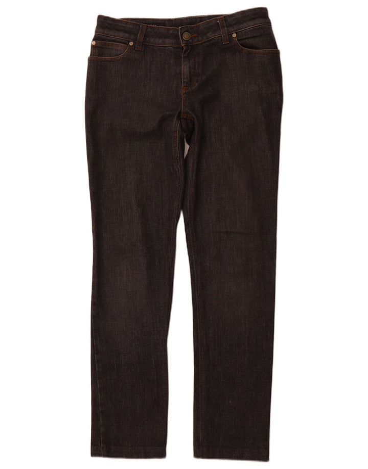Blugi drepti pentru femei GUCCI IT 44 Medium W30 L30 Bumbac gri