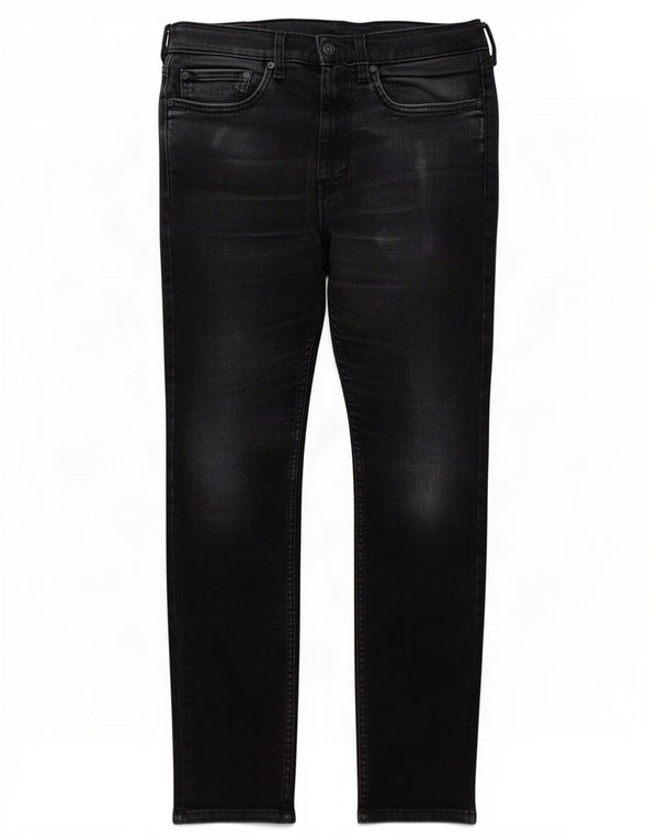 Levi's Mens 519 Hi-ball Extreme Skinny Jeans W34 L29 Black Cotton