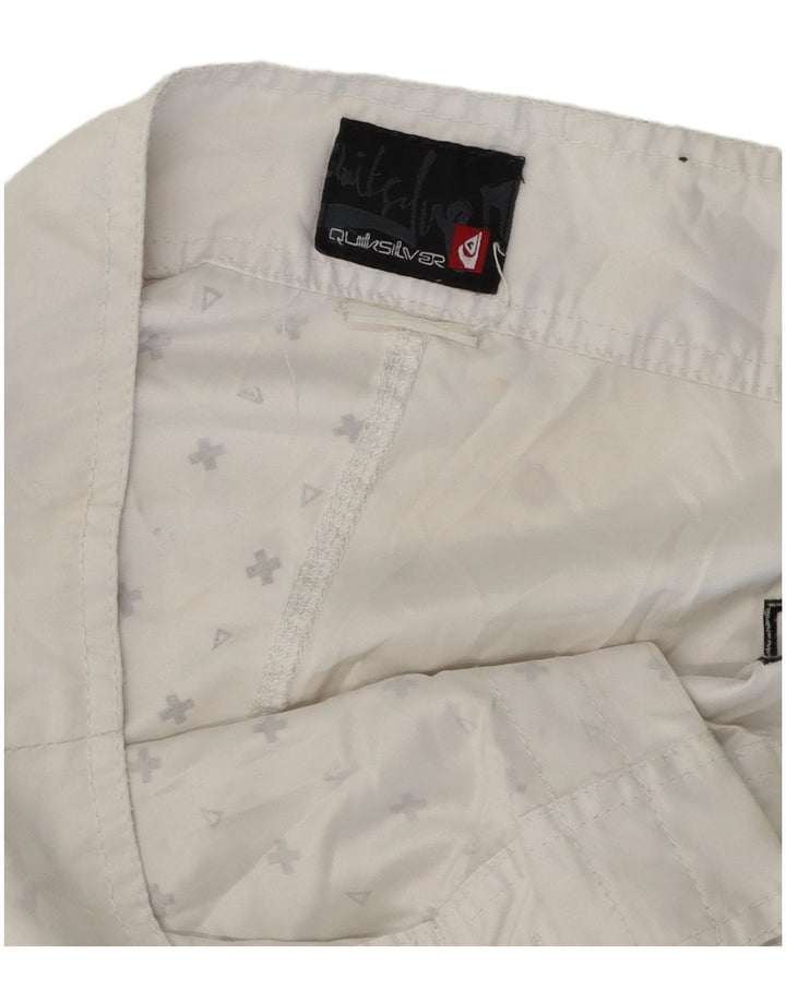 Pantaloni scurți de înot Quiksilver pentru bărbați, verde mediu, color block