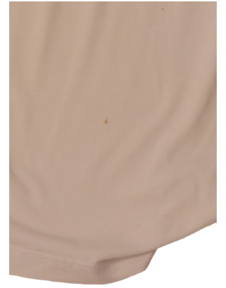 Tricou grafic pentru bărbați CHAMPION Top Medium Alb Bumbac