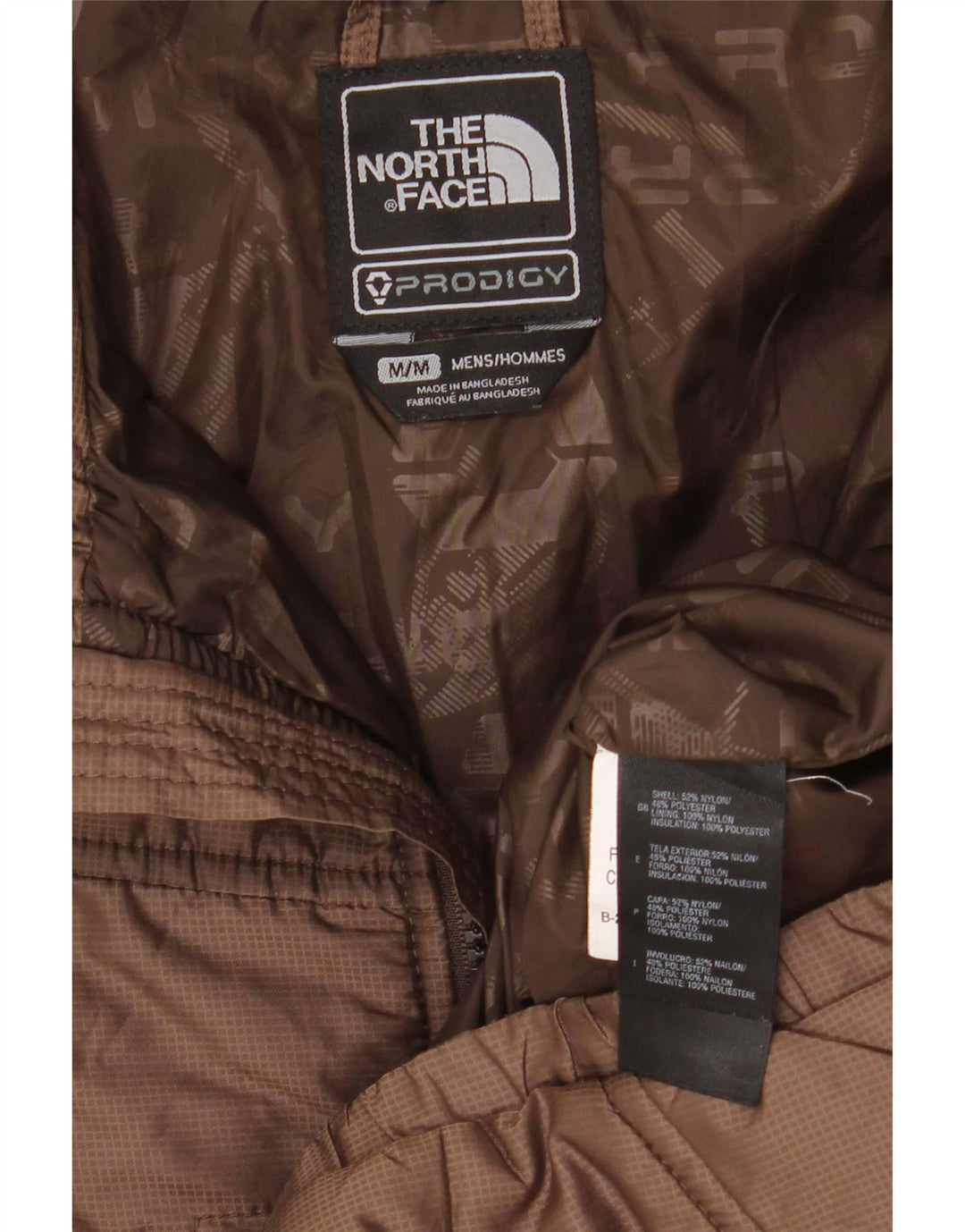 The NORTH FACE Jachetă Windbreaker pentru bărbați UK 38 Medium Brown Nylon