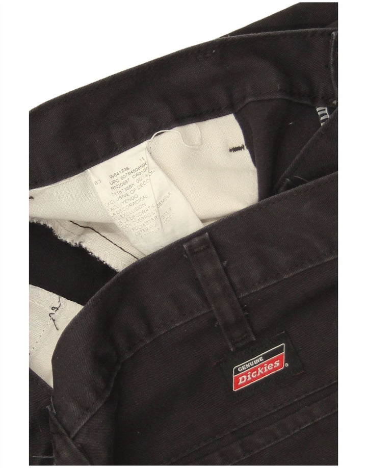 Pantaloni cargo dritti pentru bărbați Dickies W32 L31 poliester negru