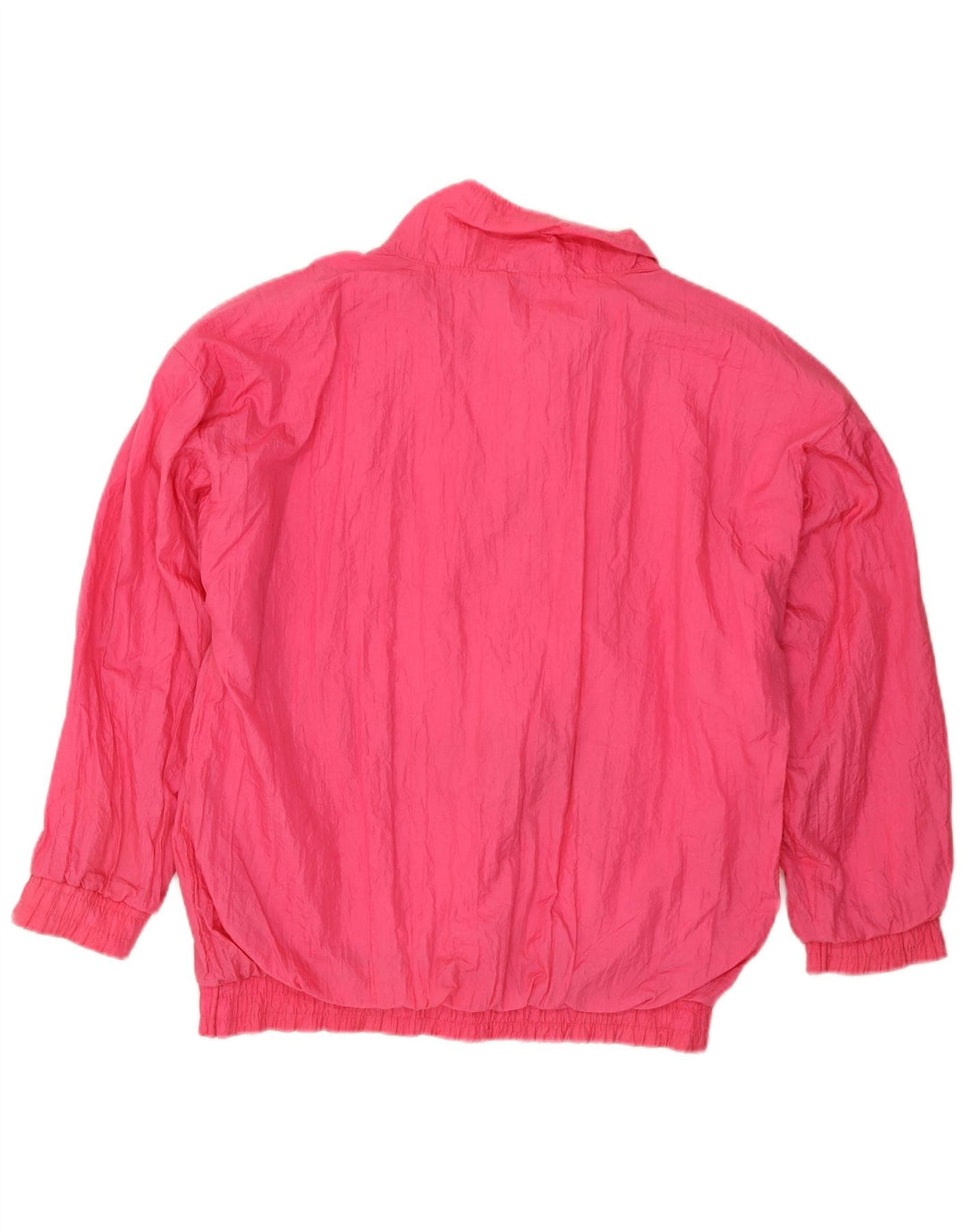 Jachetă Anorak Vintage pentru bărbați Marea Britanie 42/44, mare, roz din nailon