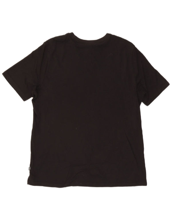 Tricou grafic Puma pentru bărbați Top Large Negru