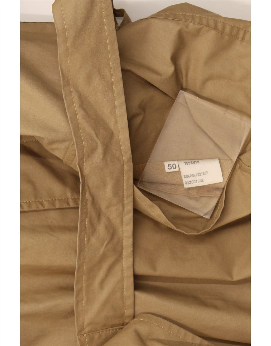 Trenci pentru bărbați vintage IT 50 mare, bej, poliester