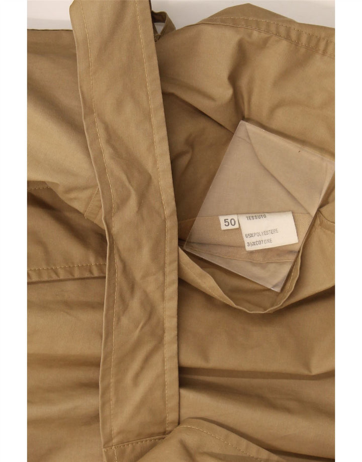 Trenci pentru bărbați vintage IT 50 mare, bej, poliester