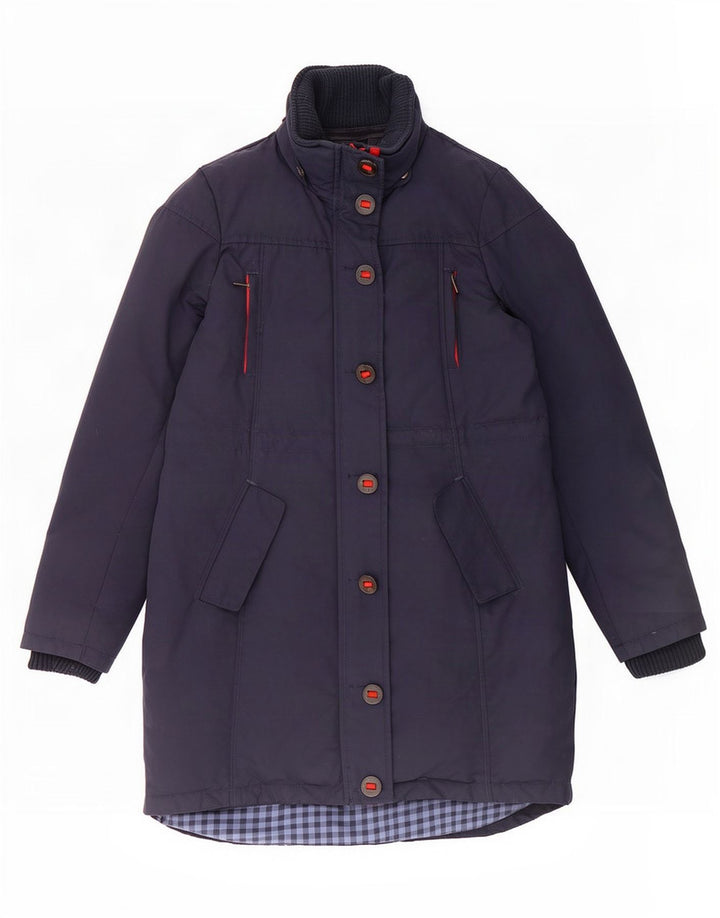 Palton căptușit pentru femei Fat Face UK 10 Small Navy Blue Marine